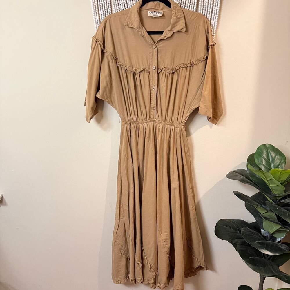 Vintage "On The Rocks" Western Dress 11/12